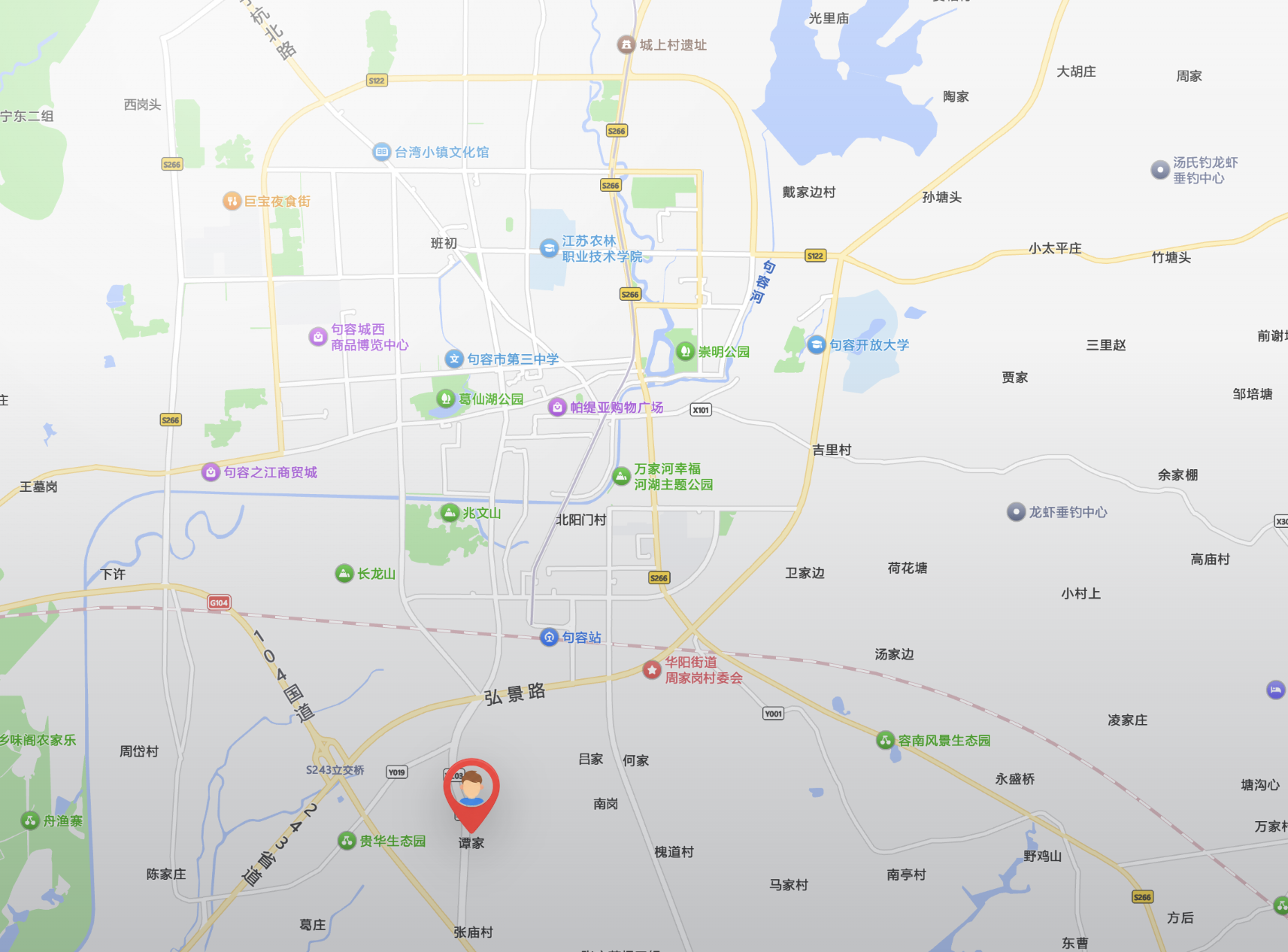 句容市华宝再生资源有限公司地图位置标注